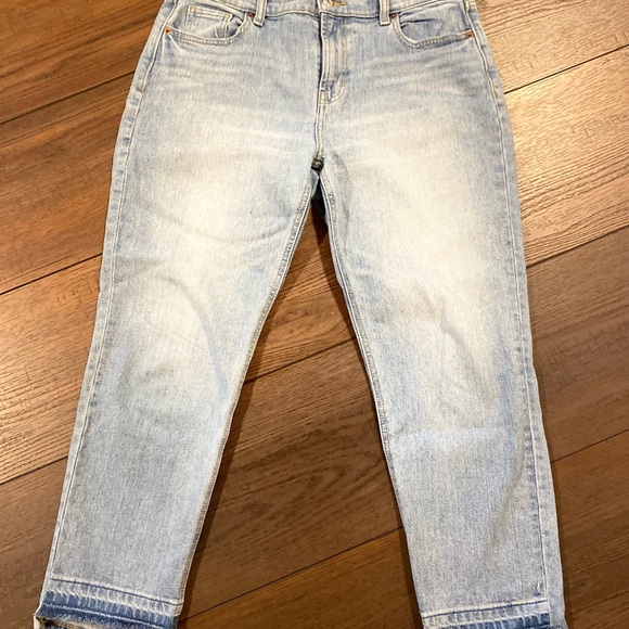 Old Navy Light Blue Boyfriend Women's Jeans - Picture 2 of 4